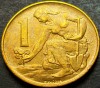Moneda 1 COROANA - RS CEHOSLOVACIA, anul 1990 * cod 2755, Europa