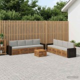 Cumpara ieftin Set de canapele de exterior 9 buc. 8-Locuri