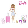 Set Păpușă, Mattel Barbie, Gata de Călătorie, Accesorii Multiple, Multicolor, Oem