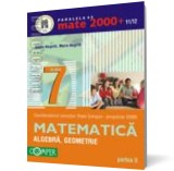 MATE 2000 CLASA A VII-A PARTEA II 2011-2012 ALGEBRa GEOMETRIE