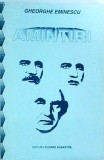 Cumpara ieftin Gheorghe Eminescu - Amintiri