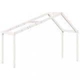 Cumpara ieftin Acoperis Pat Copii, alb, 213x85,5x144,5 cm Lemn Mass Pin