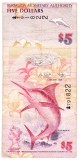 Bermuda 5 Dolari 2009 P-58a Seria 791822