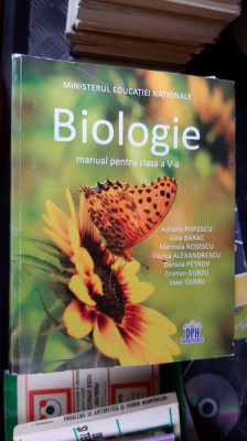 BIOLOGIE CLASA A V A + CD - POPESCU , BARAC . PETROV ,CERBU , ROSESCU foto