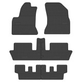Covorase Presuri Auto Cauciuc Dedicate Citroen C4 PICASSO - 7 locuri 2006-2013