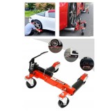 Carucior cu role extensibile 300-500 mm, 9&#039;&#039;&#039;, pentru transport masini avariate, 680kg, Verke