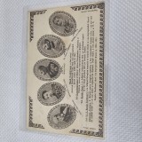 Carte postala KOGALNICEANU , CUZA , CAROL I , FERDINAND , AVERESCU