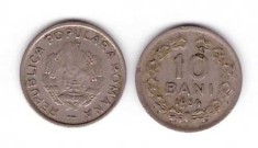 Romania 1954 - 10 bani, circulata foto
