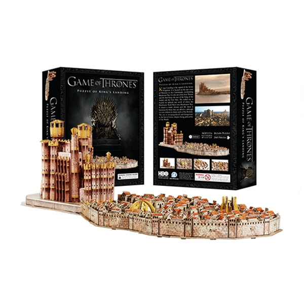 Puzzle 4D Resedinta Regala, IdeallStore&reg;, Game of Thrones 260 de piese