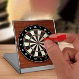 Joc Darts Magnetic de Masă, 3 Săgeți, Multicolor, 14x12.5 cm