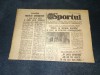 ZIARUL SPORTUL 28 IANUARIE 1983