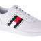 Pantofi pentru adida?i Tommy Hilfiger Flexi Perf Leather Runner EM0EM00580-YBR alb