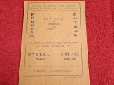 Program (rar-vechi) meci fotbal OTELUL GALATI - CHIMIA SUCEAVA (27.11.1966)