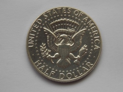 HALF DOLLAR 1969 USA-argint- foto