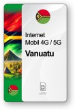 ESIM Internet Vanuatu, valabil 15 zile, trafic 2 GB, Standard
