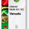 eSIM Internet Vanuatu, valabil 30 zile, trafic 5 GB