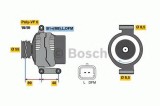 Generator / Alternator RENAULT CLIO II (BB0/1/2, CB0/1/2) (1998 - 2005) BOSCH 0 986 042 720