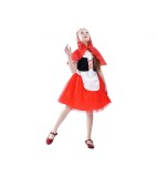 Costum carnaval Scufita Rosie pentru Copii, marime 110/120 cm (5-6 ani)
