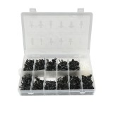 Trusa clipsuri plastic auto universale, 350 piese
