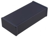 Carcasă aluminiu neagră 103x220x53mm