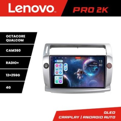 Navigatie Citroen C4 Lenovo Kit-088 8 core QLED 2K 12+256 360 Android Waze USB Navigatie Internet Youtube Radio CarStore Technology foto
