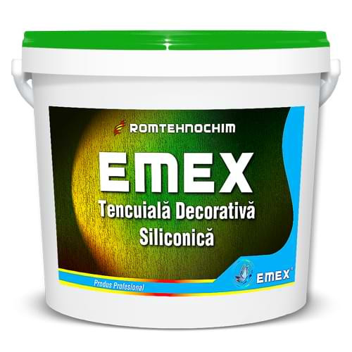 Tencuiala Decorativa Siliconica “Emex” - Crem Pastel - Bid. 25 Kg |  Okazii.ro