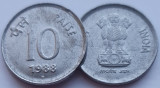 1722 India 10 paise 1988 km 40 UNC, Asia