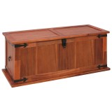 Cumpara ieftin Cufar de depozitare, 90x45x40 cm, lemn masiv de acacia