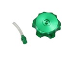 Buson rezervor cu filet si aerisitor, din metal, culoare verde Cod Produs: MX_NEW ROY31932