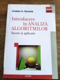 Introducere in analiza algoritmilor - Cristian A. Giumale / R5P1F
