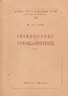 Introducere in fotoelasticitate foto