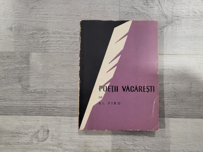 Poetii Vacaresti de Al.Piru