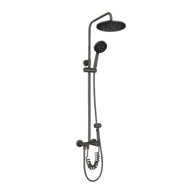 Set de duș Rivo negru foto