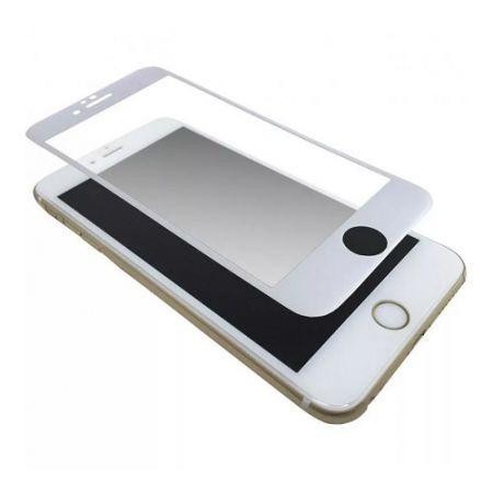 Folie sticla pentru iPhone 8, MyStyle Alb, 5D, perfect fit