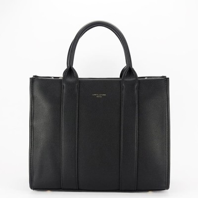 Geanta mare neagra David Jones Paris CM7122 13 foto