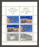 Romania.1971 Cosmonautica:Luna 16 si 17-Bl. TR.327, Nestampilat