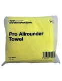 Laveta microfibra profesionala dual face, fara margini, galbena, 40x40 cm Koch Chemie Pro Allrounder Towel Set 5 buc