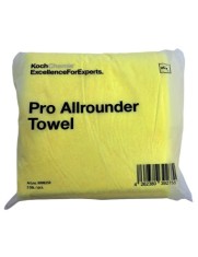 Laveta microfibra profesionala dual face, fara margini, galbena, 40x40 cm Koch Chemie Pro Allrounder Towel Set 5 buc