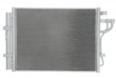 Condensator climatizare Hyundai I10 (IA), 08.2013-, motor 1.0, 49 kw; 1.2, 64 kw benzina, cutie manuala, full aluminiu brazat, 475(435)x340(325)x16 m foto