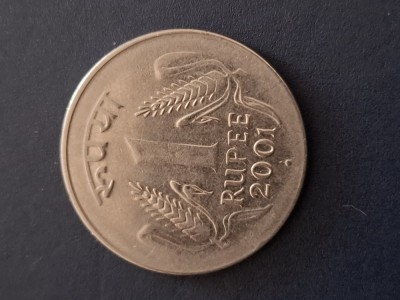 1 rupie 2001 india foto