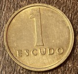 C50 - Moneda foarte veche - Portugalia - 1 escudo - 1984
