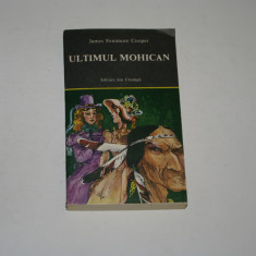 Ultimul mohican - James Fenimore Cooper