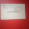 Carte de vizita Cpt. Comandor I. Coanda, cu dedicatie, Dir. Serv. Maritim Roman