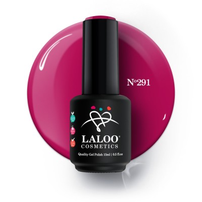 291 Burgundy Rose | Laloo gel polish 15ml foto