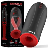 Cumpara ieftin Masturbator JAMYJOB "Swing Tech-R" 13,5 cm - Negru