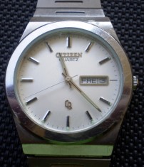 K.395 CEAS BARBATESC CITIZEN QUARTZ 3801A 1 JEWEL JAPAN NEFUNCTIONAL