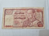 bancnota thailanda 100 b 1978