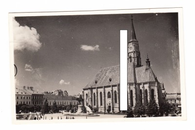CP Cluj-Napoca - Catedrala Sfantul Mihail, ocupatia maghiara, circulata, 1943 foto
