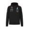 Mercedes AMG Petronas hanorac de bărbați cu glugă Driver Driver black F1 Team 2024 - M
