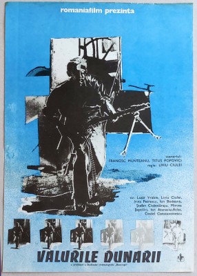 Valurile Dunarii - Afis film romanesc, Romaniafilm 1960, cinema Epoca de Aur foto